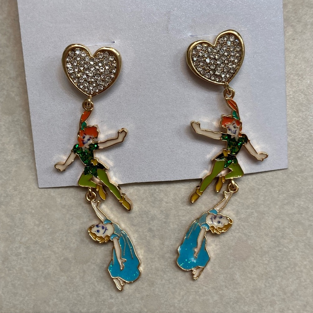 Disney Gold Stud Earrings